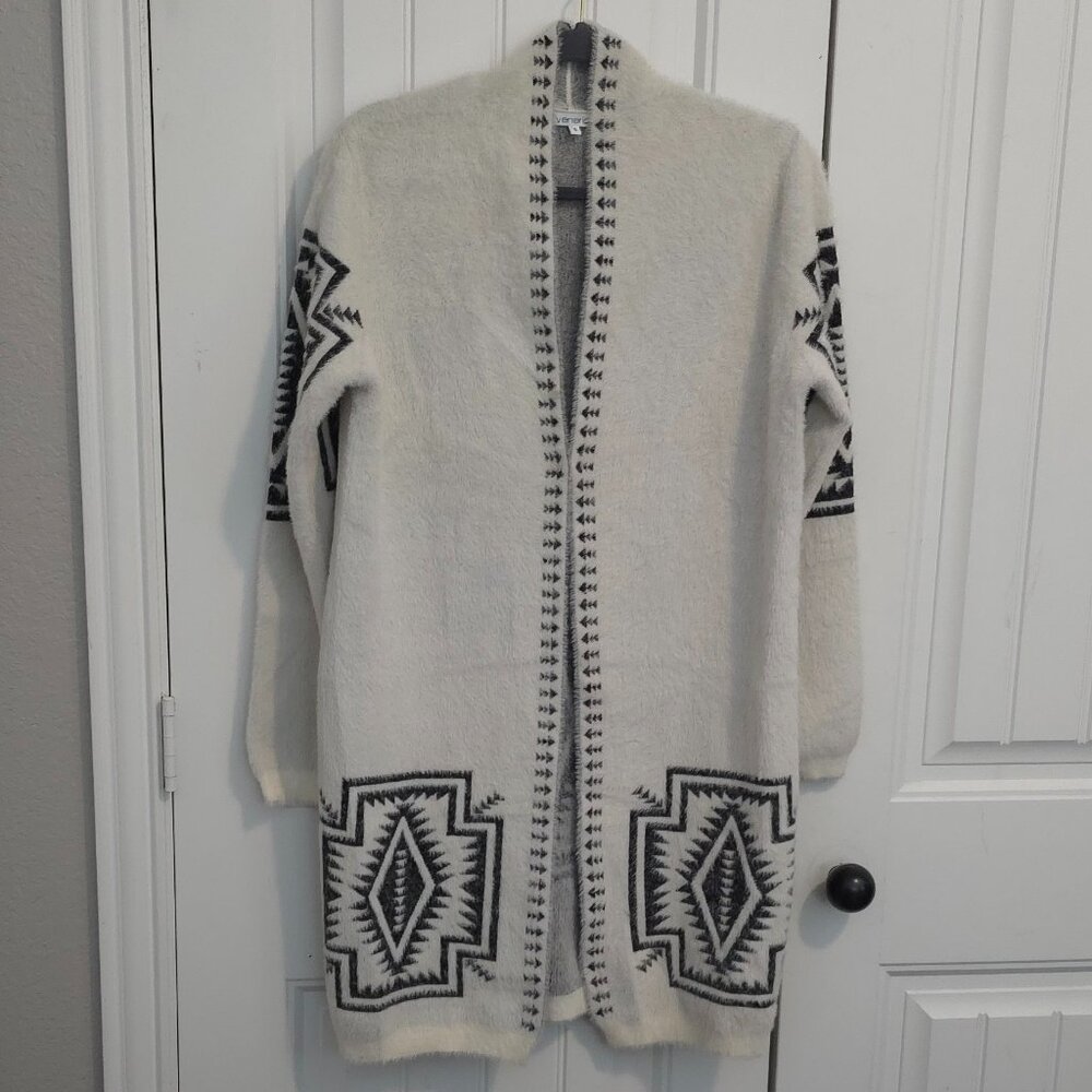 Venario Aztec Print Western Patterned Women's Cardigan - Woman's Size S - Picture 1 of 9